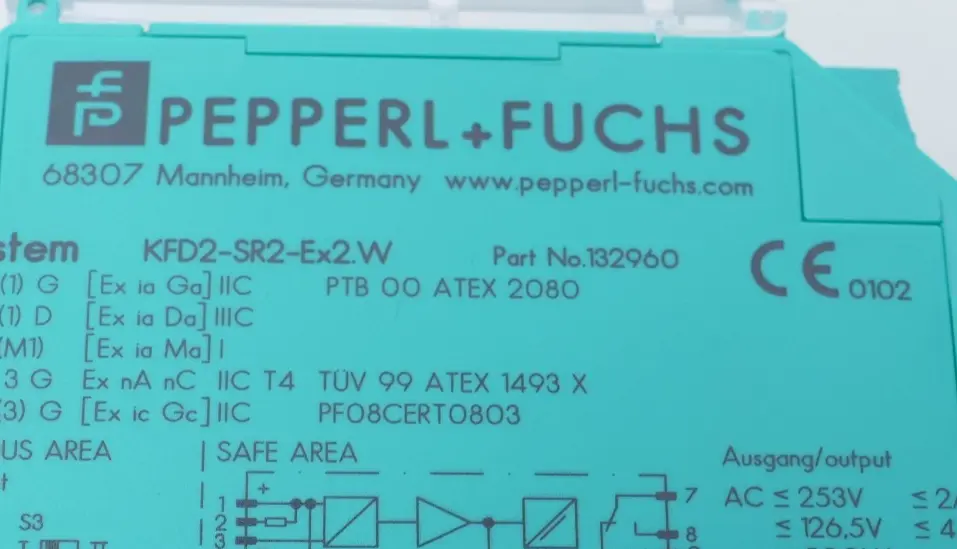 Produktfoto 1 von Pepperl + Fuchs Schaltverstärker KFD2-SR2-Ex2.W | 132960