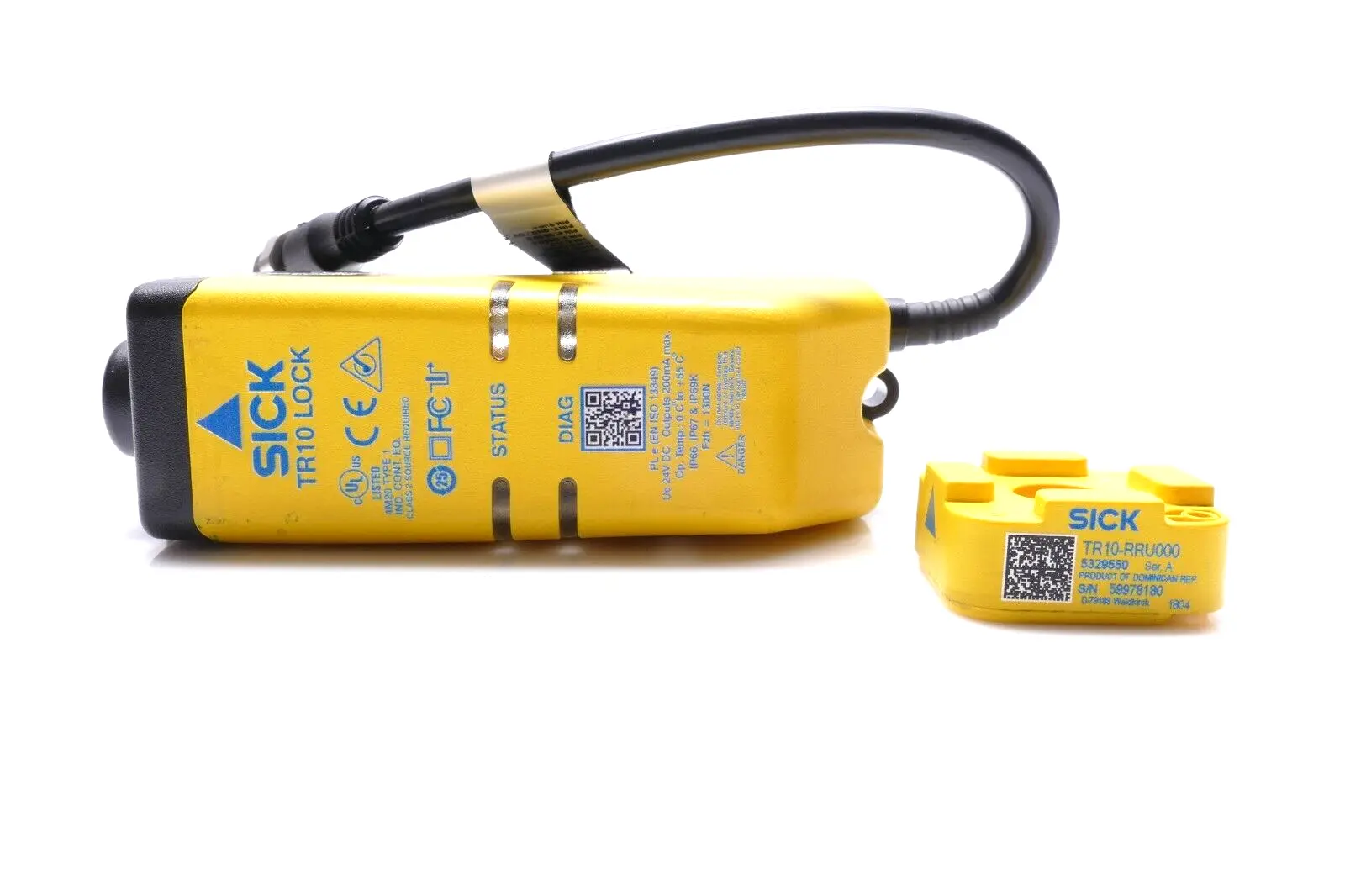 Produktfoto 1 von Sick 6 054 764 | TR10-SRU01C LOCK | 6054764 + 5 329 550 | TR10-RRU000 | 5329550