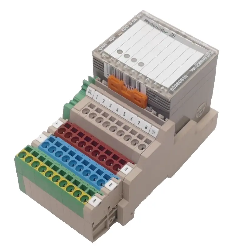 Produktfoto 1 von Weidmüller Kombimodul WINbloc CAN 4DI 4DO 0.5A PK | V:8 | 839608