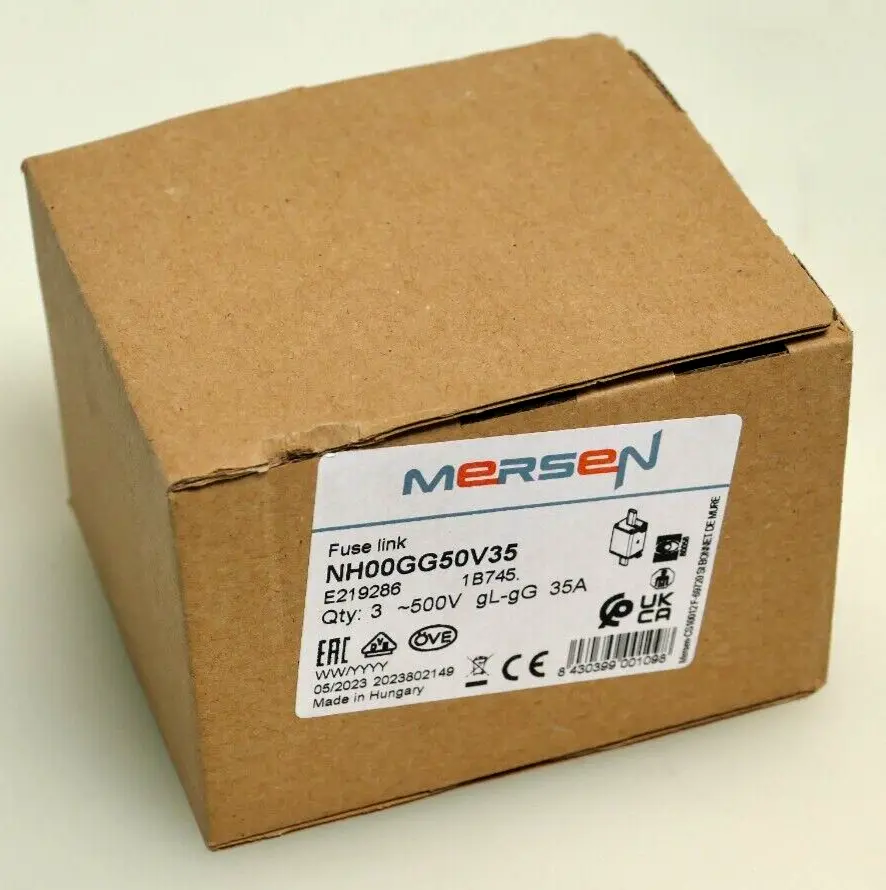 Produktfoto 1 von 3x Mersen Fuse link NH00GG50V35 | E219286