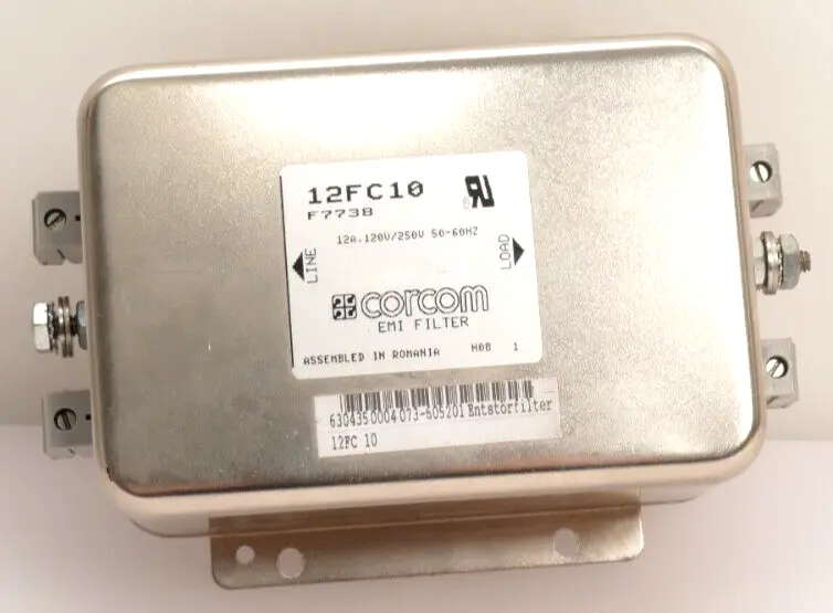 Corcom 12FC10 EMI Filter F7738