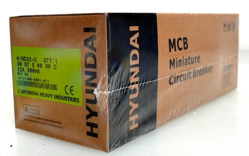 Produktfoto 1 von Hyundai HiRD32-C 3N G7 S 00 00 C Miniatur Circuit Breaker 3NG7S0000C | 32A 300mA