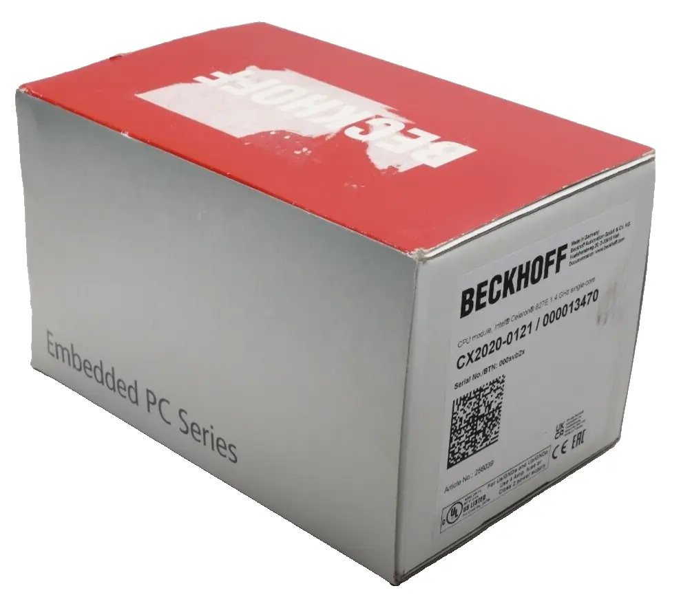 Produktfoto 1 von Beckhoff CPU Module, Intel Celeron 827E | CX2020-0121 / 000013470