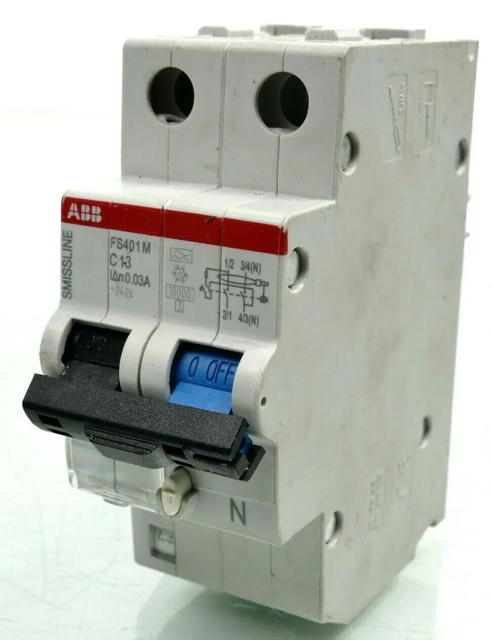 Produktfoto 1 von ABB  FS401M-C13/0.03 Leitungsschutzschalter | FS401M-C13