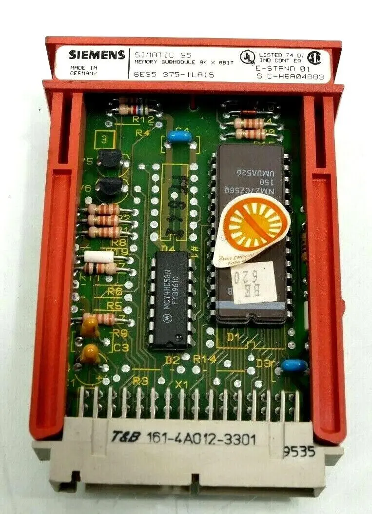 Produktfoto 1 von Siemens SIMATIC Speichermodul 8k x 8bit | 6ES5 375-1LA15 | E:01 | 6ES5375-1LA15