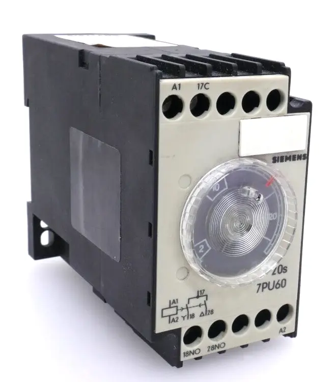 Produktfoto 1 von Siemens Zeitrelais 20s 7PU6 040-7NT20 | 7PU6040-7NT20