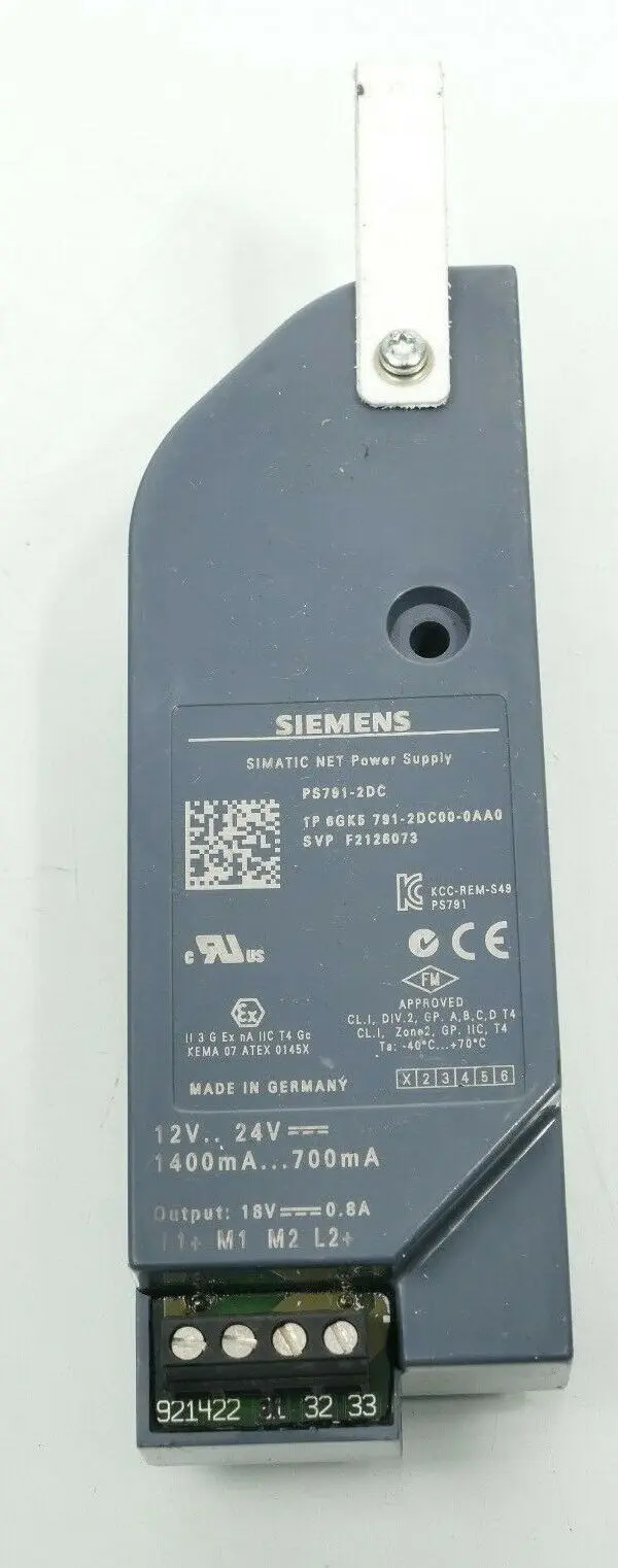 Produktfoto 1 von Siemens SIMATIC NET Power Supply PS791-2DC | E:01 | 6GK5791-2DC00-0AA0