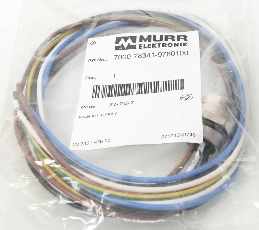 Produktfoto 1 von Murr Elektronik Flanschstecker | 7000-78341-9780100