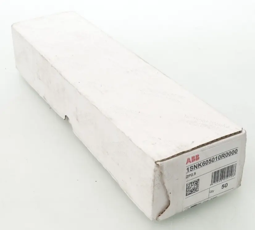 Produktfoto 1 von 50x ABB ZP2.5 Schraubklemmenblock | 1SNK605010R0000