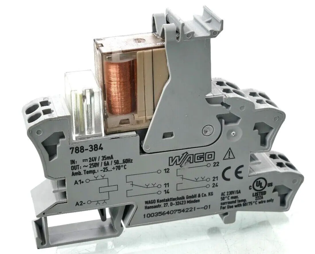 Produktfoto 1 von Wago 788-384 Relaismodul mit zwangsgeführten Kontakten