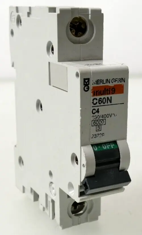 Produktfoto 1 von 2x Merlin Gerin Leitungsschutzschalter multi9 C60N C4