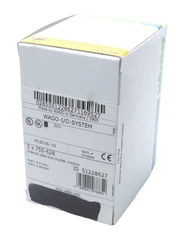 Produktfoto 1 von 5x Wago International Data Bus Coupler Module | 750-628