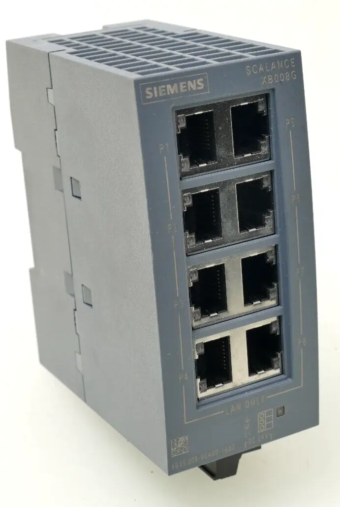 Siemens SCALANCE XB008G | 6GK5 008-0GA00-1AB2 | E:03 | 6GK5008-0GA00-1AB2