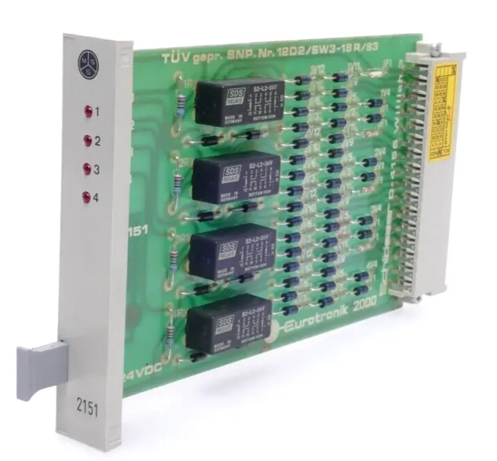 Eurotronik 2000 Schlösser 12D2/SW3-18R/83 Module 2151 | 24 VDC
