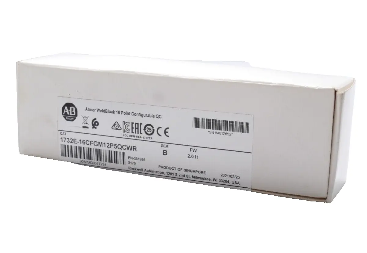 Produktfoto 1 von Allen-Bradley Panzerblock | Ser. B FW: 2.011 | 1732E-16CFGM12P5QCWR