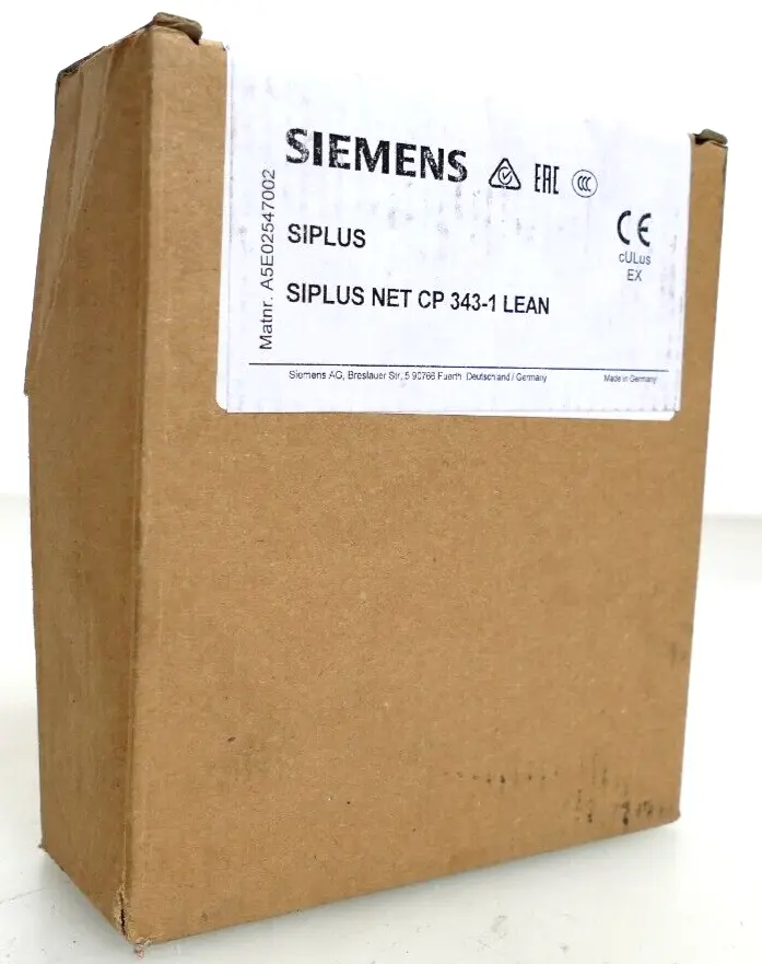 Produktfoto 1 von Siemens SIPLUS NET CP343-1 LEAN 6AG1 343-1CX10-2XE0 | E:07 | 6AG1343-1CX10-2XE0