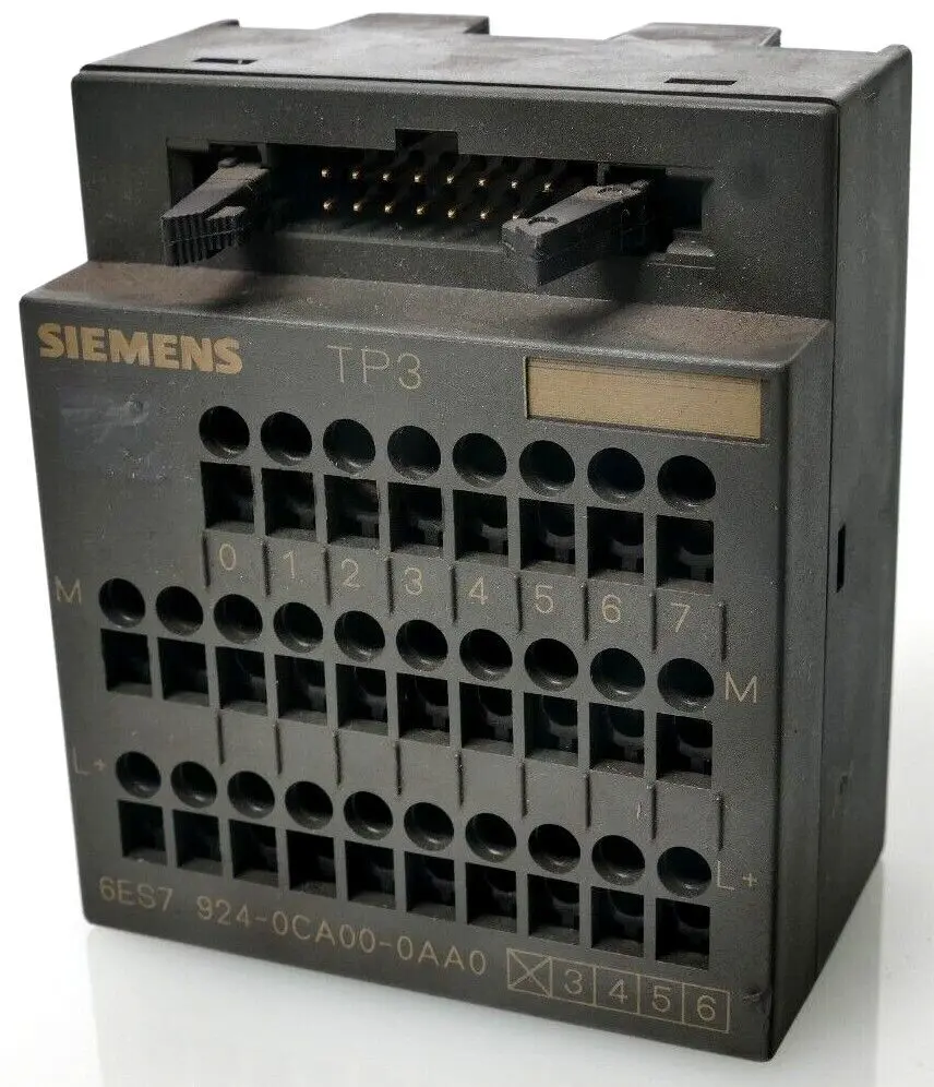 Produktfoto 1 von Siemens TP3 Klemmenblock 6ES7 924-0CA00-0AA0 | E:02 | 6ES7924-0CA00-0AA0