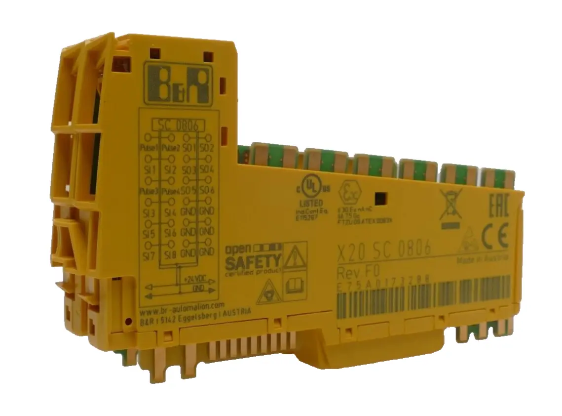 Produktfoto 1 von B&R Digitales Mischmodul X20 SC 0806 | Rev. F0 | X20SC0806