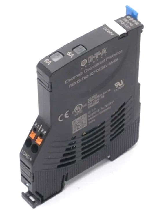 Produktfoto 1 von E-T-A Rex12 Elektronischer Trennschalter | REX12-TA2-107-DC24V-6A/6A