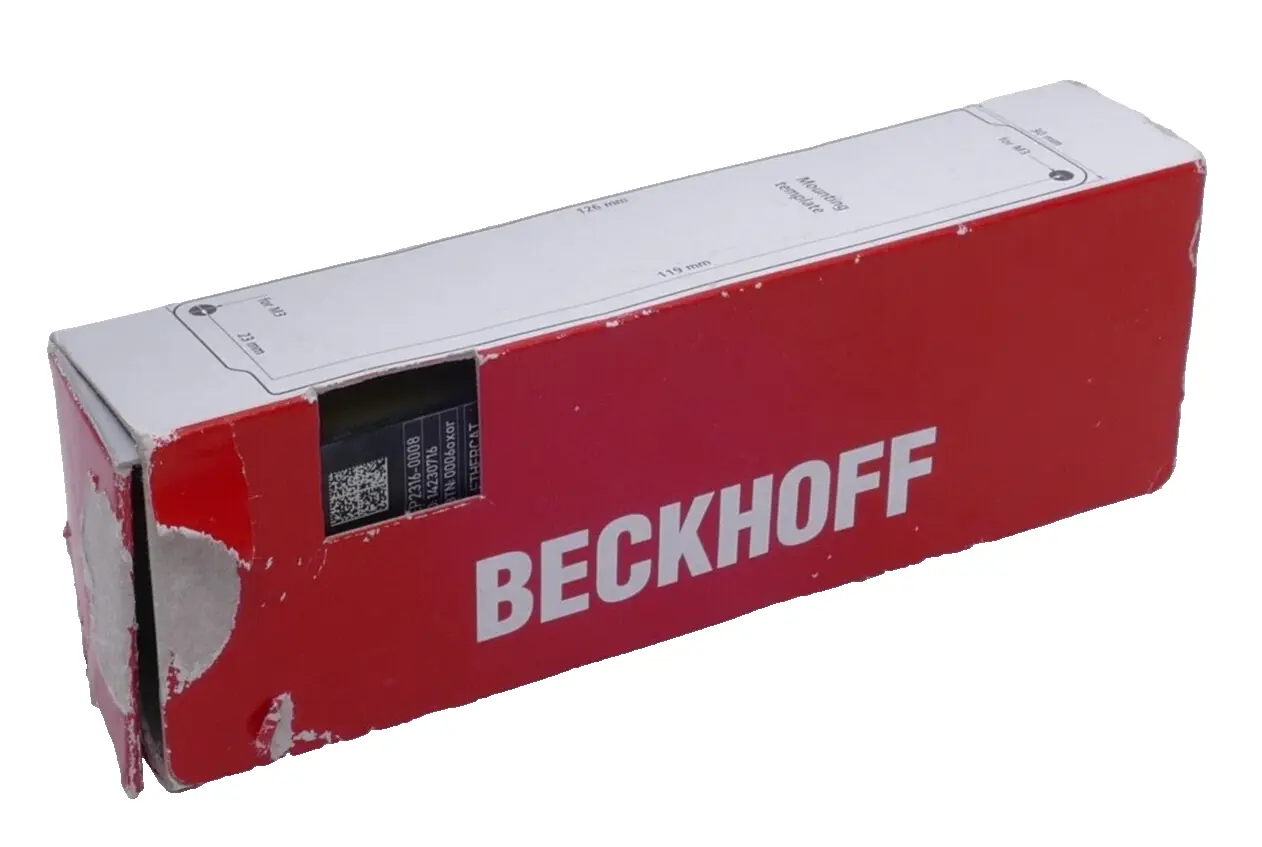 Produktfoto 1 von Beckhoff EtherCAT Box 8-Kanal-Digital-Eingang/Ausgang | EP2316-0008