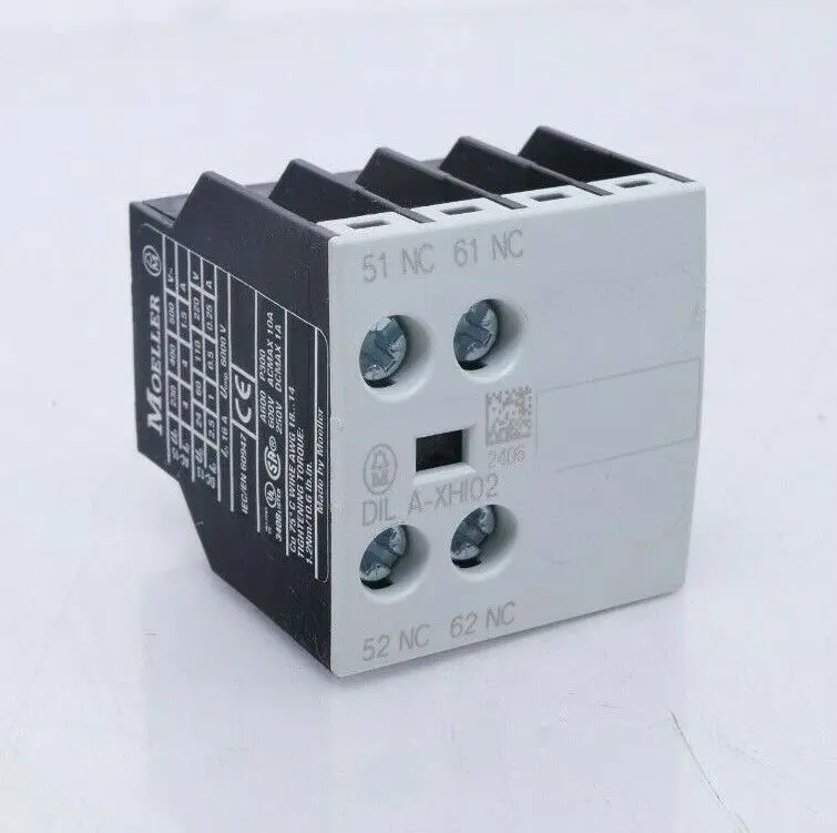 Produktfoto 1 von 2x Eaton Moeller Hilfsschalterbaustein DIL A-XHI02 | DILA-XHI02