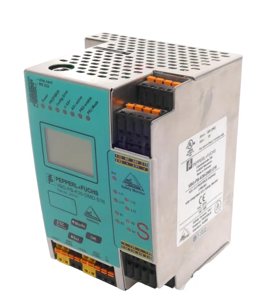 Produktfoto 1 von Pepperl + Fuchs VBG-PB-K30-DMD-S16 Sicherheitsmonitor | V:4.2 | 207741