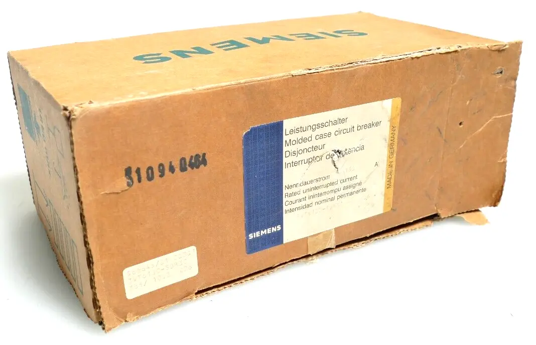 Produktfoto 1 von Siemens 3VT6 Leistungsschalter 3VT6 100-5BR30 | 3VT6100-5BR30