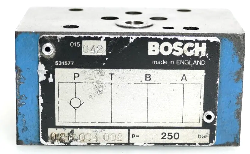 Produktfoto 1 von Bosch Hydraulikventil 0 811 004 002 | 0811004002