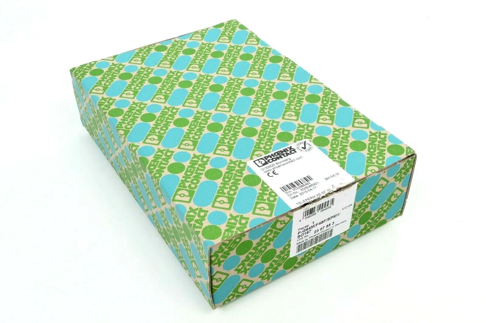 Produktfoto 1 von Phoenix Contact 2307853 | P-G64M/F48F/SPM1/SO167 | 6FK5581-8AA01