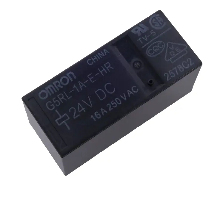 Produktfoto 1 von 10x Omron Powerrelais 24VDC | G5RL-1A-E-HR