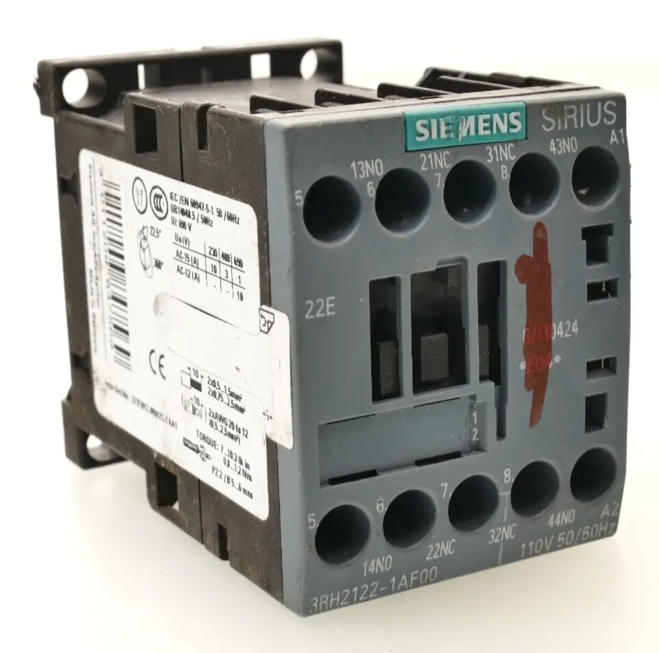 Produktfoto 1 von Siemens Hilfsschütz 3RH2 122-1AF00 | E:04 | 3RH2122-1AF00