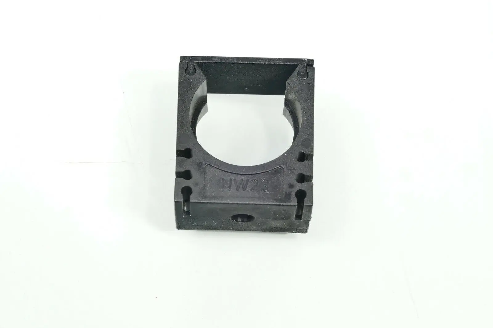 3x Schlemmer 8221055 Wellschlauchhalter Schwarz | NW 23