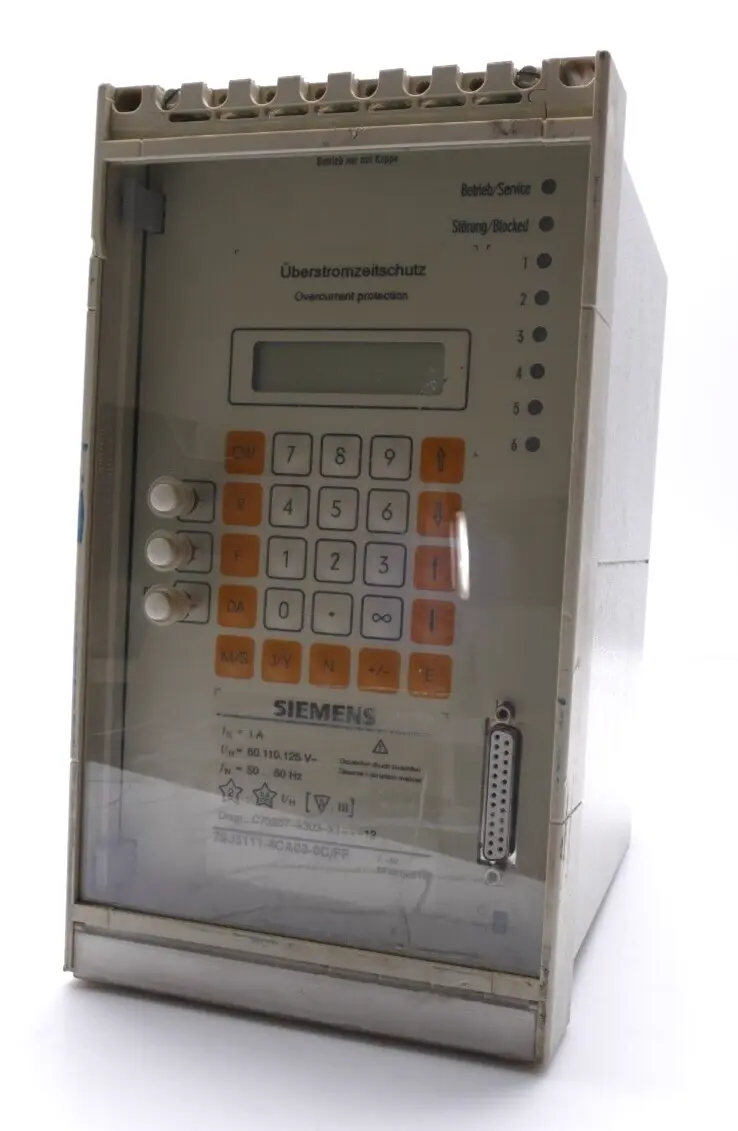 Produktfoto 1 von Siemens Überstromzeitschutz 7SJ5 111-4CA03-0C/FF | 7SJ5111-4CA03-0C/FF