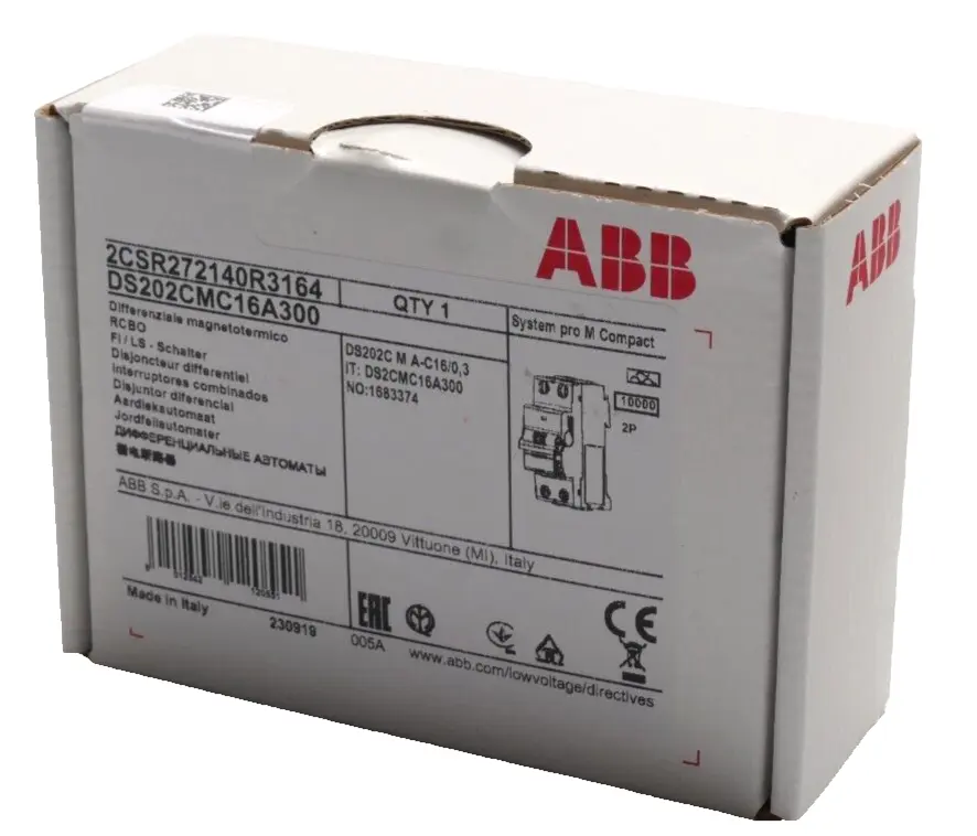 Produktfoto 1 von ABB DS202C M A-C16/0,3 FI/LS-Schalter DS202CMC16A300 | 2CSR272140R3164