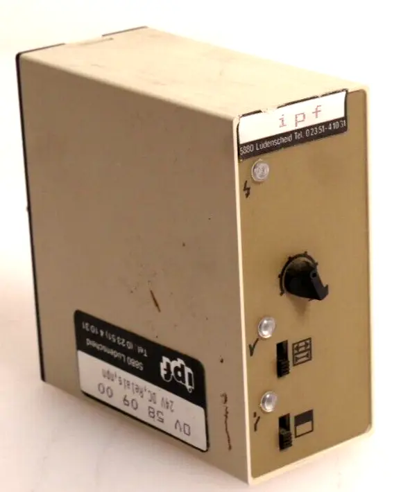 Produktfoto 1 von IPF OV 58 09 00 24V DC, Relais, npn Lichtschranken-Verstärker OV580900