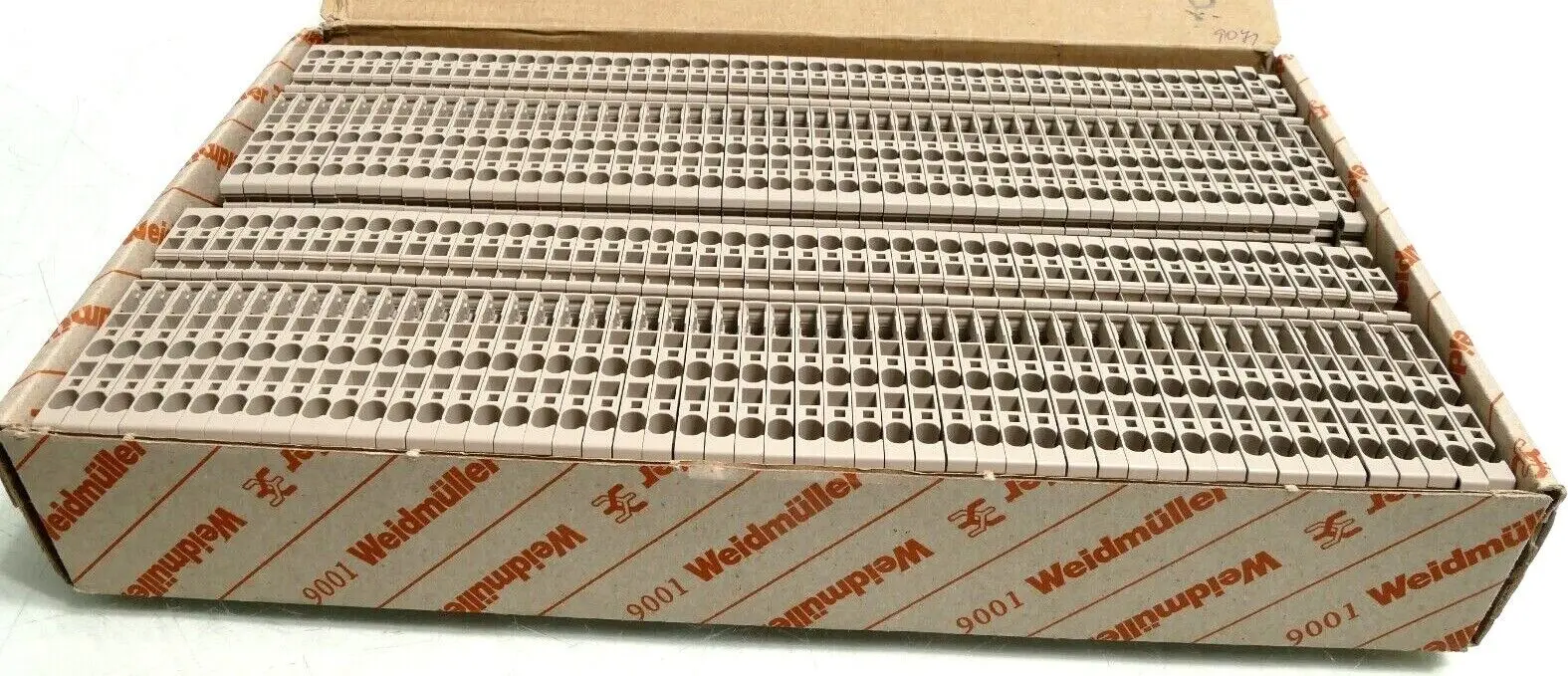 Produktfoto 1 von 100x Weidmüller 8728450000 Reihenklemme ZTR 2.5/3AN/O.TNHE