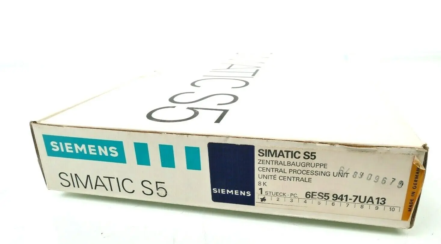 Produktfoto 1 von Siemens SIMATIC S5 Zentralbaugruppe 6ES5 941-7UA13 | E:01 | 6ES5941-7UA13