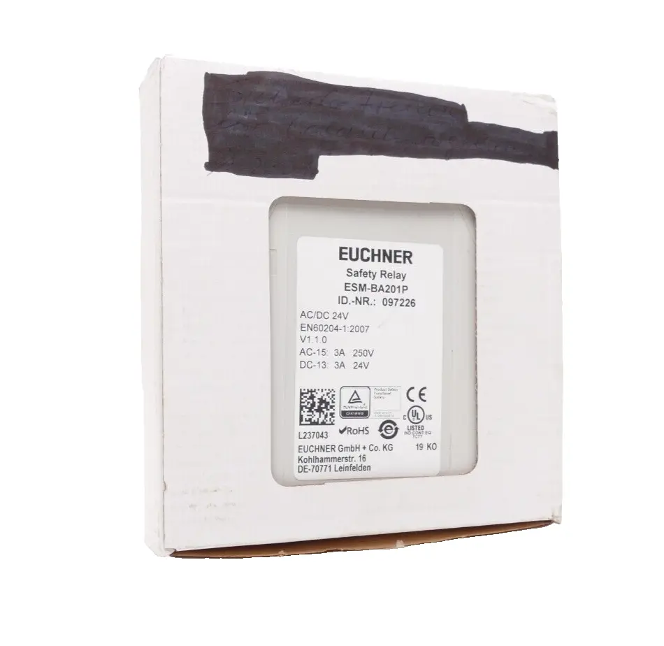 Produktfoto 1 von Euchner ESM-BA2 Safety Relay ESM-BA201P | 097226