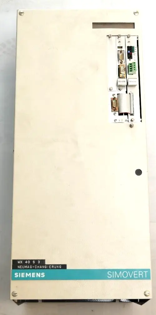 Produktfoto 1 von Siemens Simovert P 6SE4816 Frequenzumrichter 6SE4 816 + RS4079+SR6050