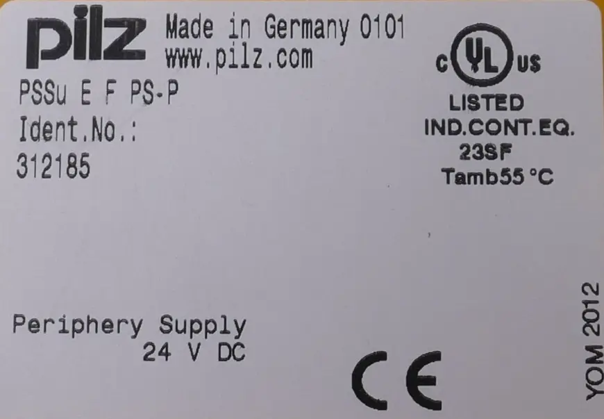 Produktfoto 1 von Pilz Elektronikmodul PSSu E F PS-P | 312185