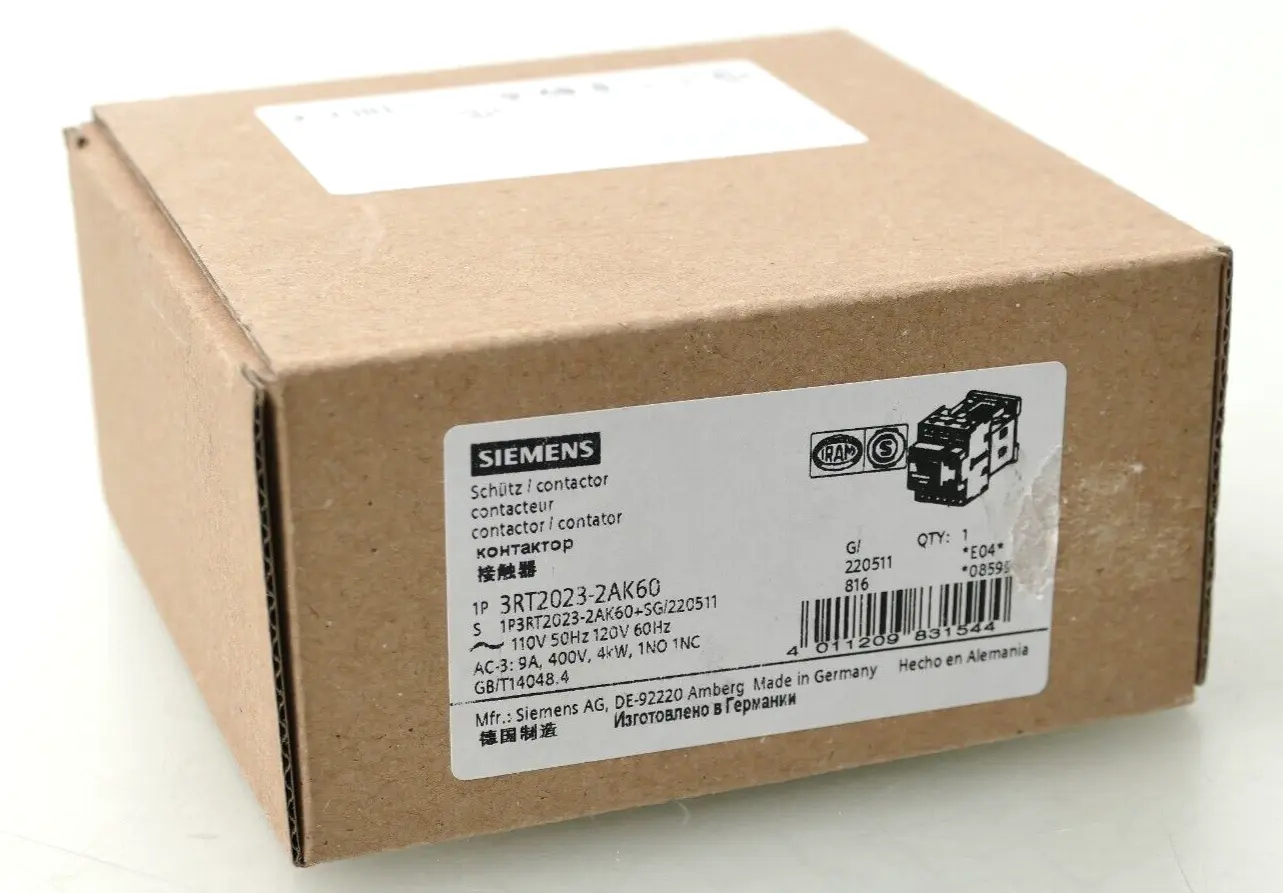 Produktfoto 1 von Siemens Schütz 3RT2 023-2AK60 | E:04 | 3RT2023-2AK60
