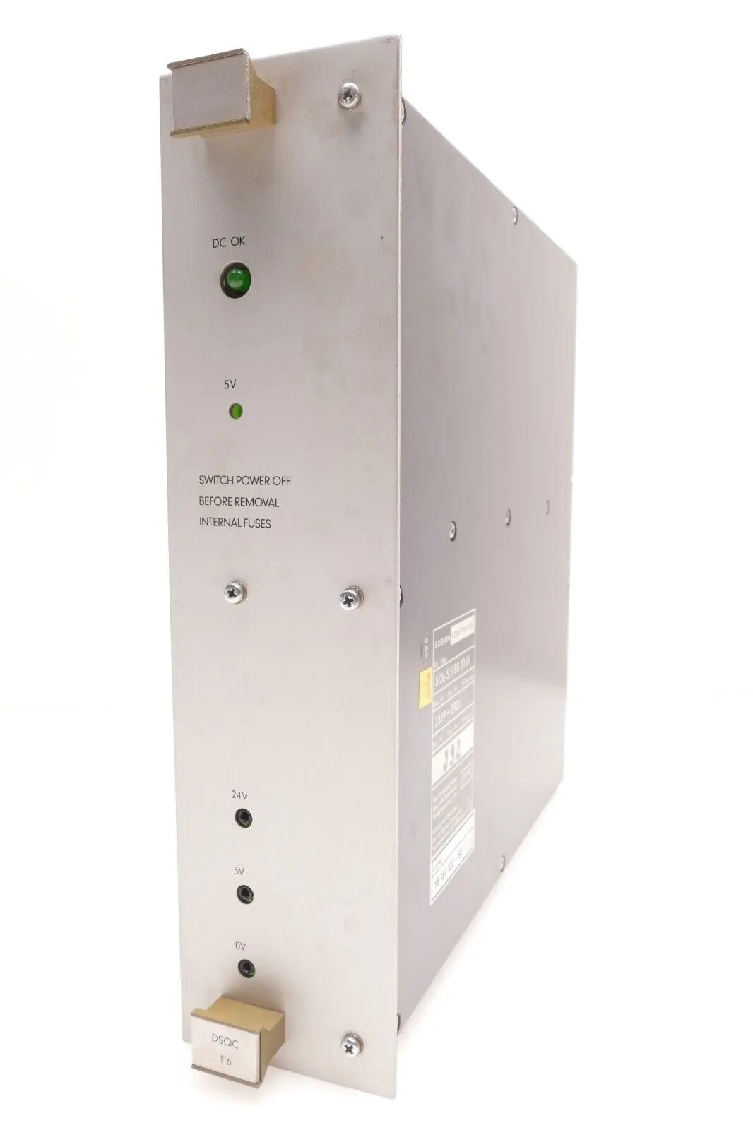 Produktfoto 1 von GOSSEN KONTANTER 3339-S901 Stromversorgung S126 S 5 EU 20 UL | YB 161 102-BE/1