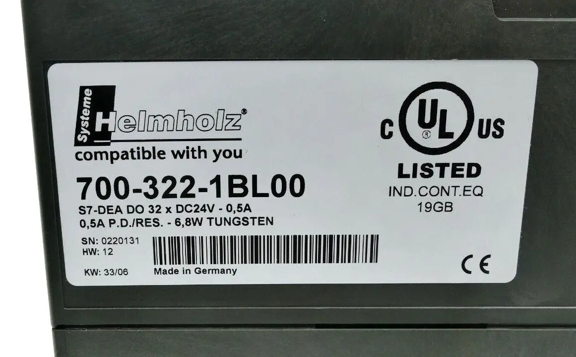 Produktfoto 1 von Helmholz Digitales Ausgangsmodul | HW:12 | 700-322-1BL00