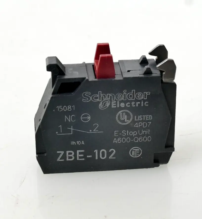 Produktfoto 1 von 2x Schneider Electric Hilfsschalter Kontaktblock | ZBE-102