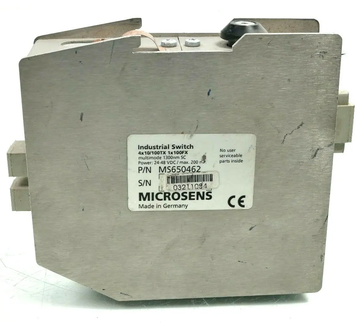 Produktfoto 1 von Microsens Industrial Switch 4x10/100TX 1x100FX | MS650462