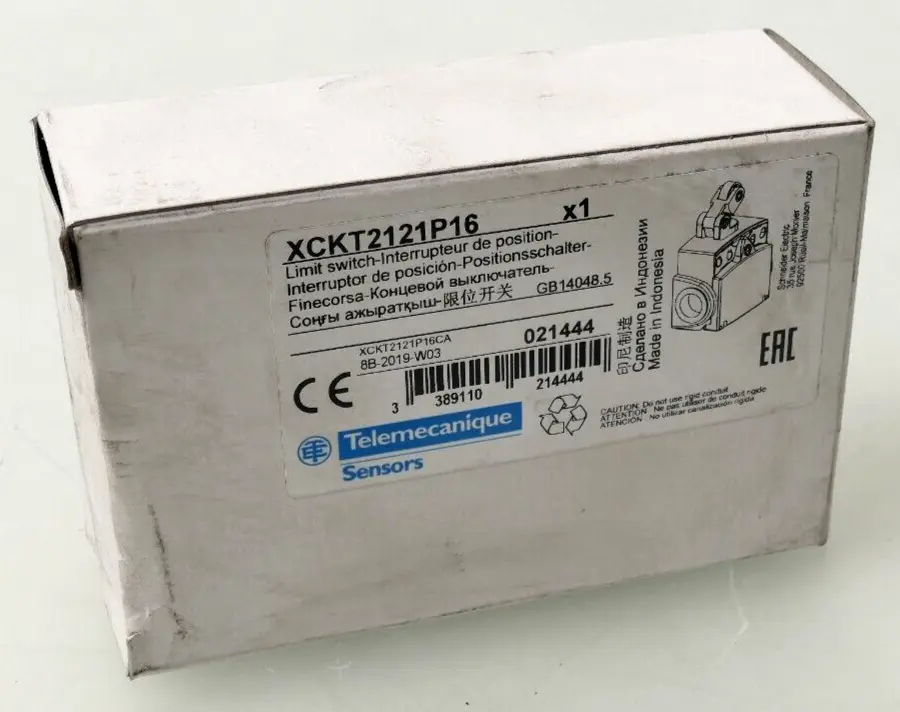 Produktfoto 1 von Telemecanique Sensors 021444 Positionsschalter XCKT2121P16