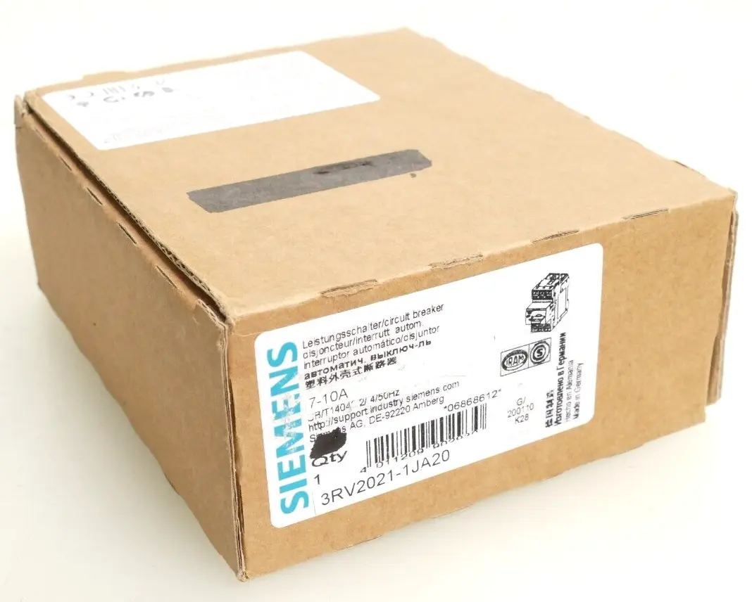 Produktfoto 1 von Siemens Leistungsschalter 3RV2 021-1JA20 | E:03 | 3RV2021-1JA20
