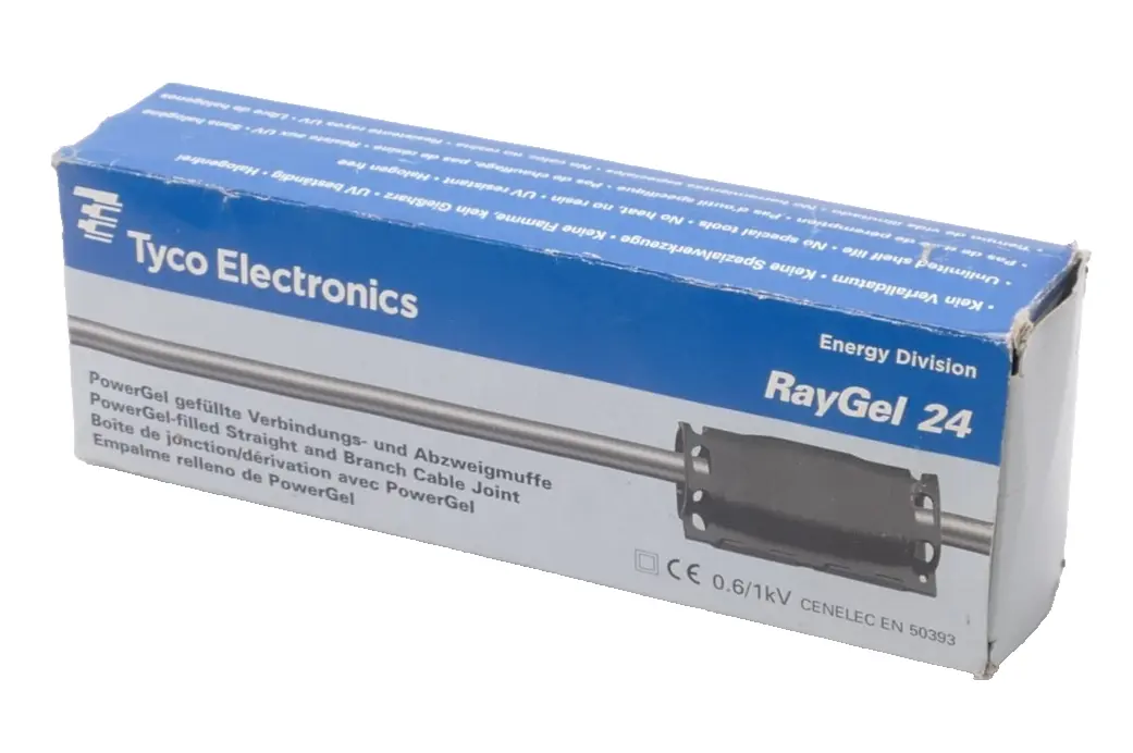 Produktfoto 1 von Tyco PowerGel gefüllte Verbindungs- und Abzweigmuffe 0.6/1kV | RayGel 24