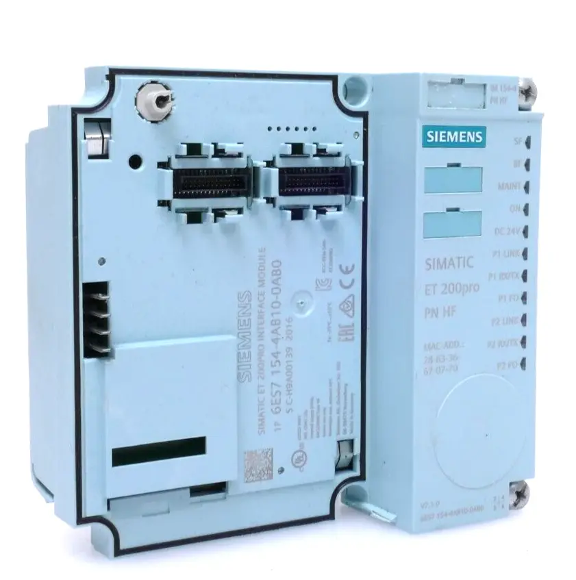 Produktfoto 1 von 2x Siemens Simatic ET 200PRO | E:03 V7.1.0 | 6ES7154-4AB10-0AB0