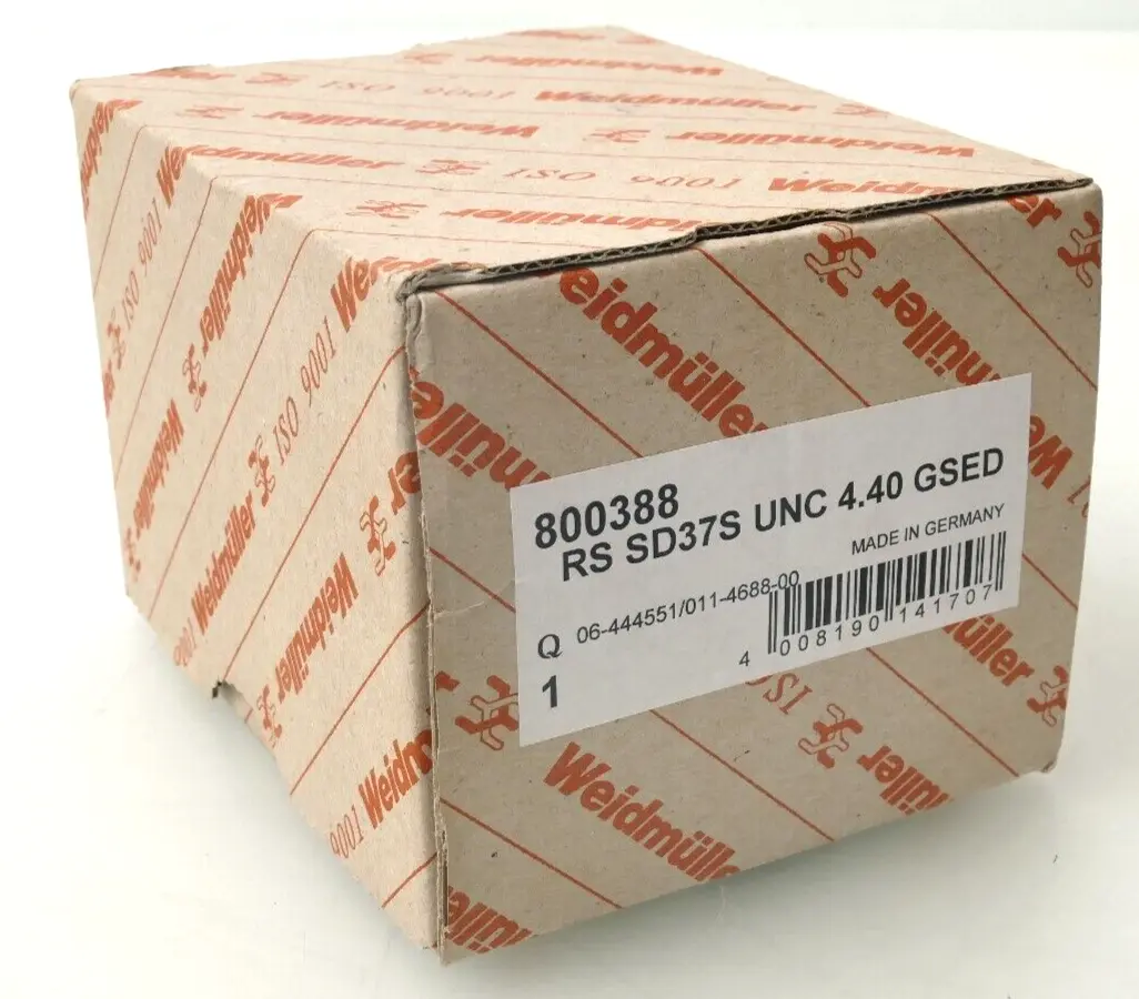 Produktfoto 1 von Weidmüller Schnittstelle RS SD37S UNC 4.40 GSED | 800388